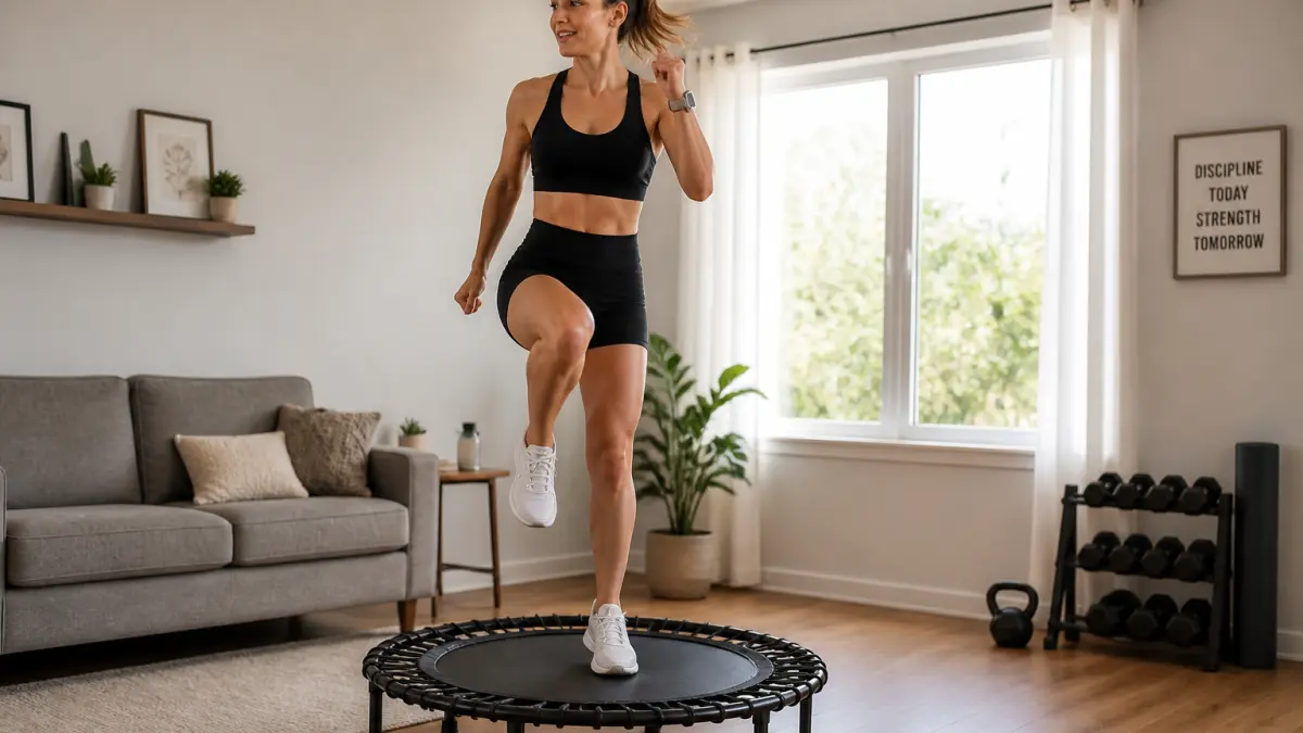 Comment 10 minutes de rebounding optimisent la condition physique selon la NASA