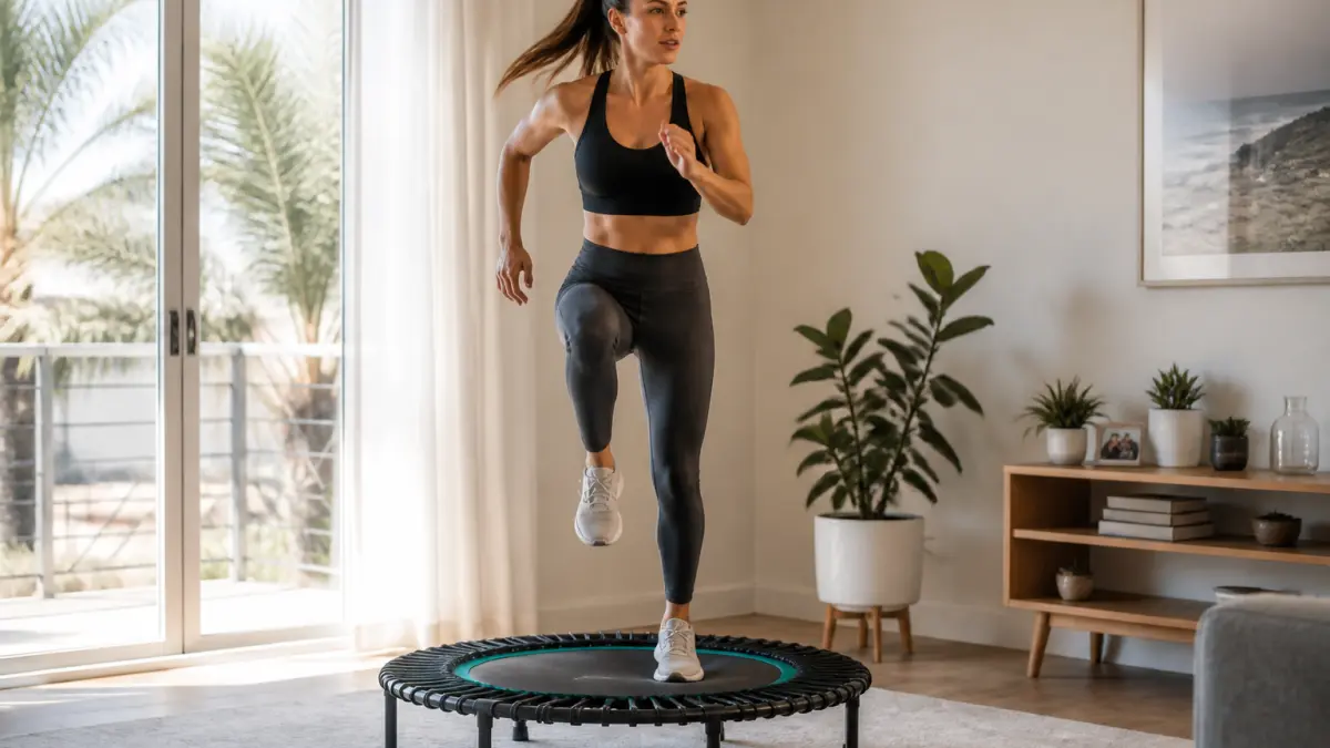 Comment 10 minutes de rebounding optimisent la condition physique selon la NASA