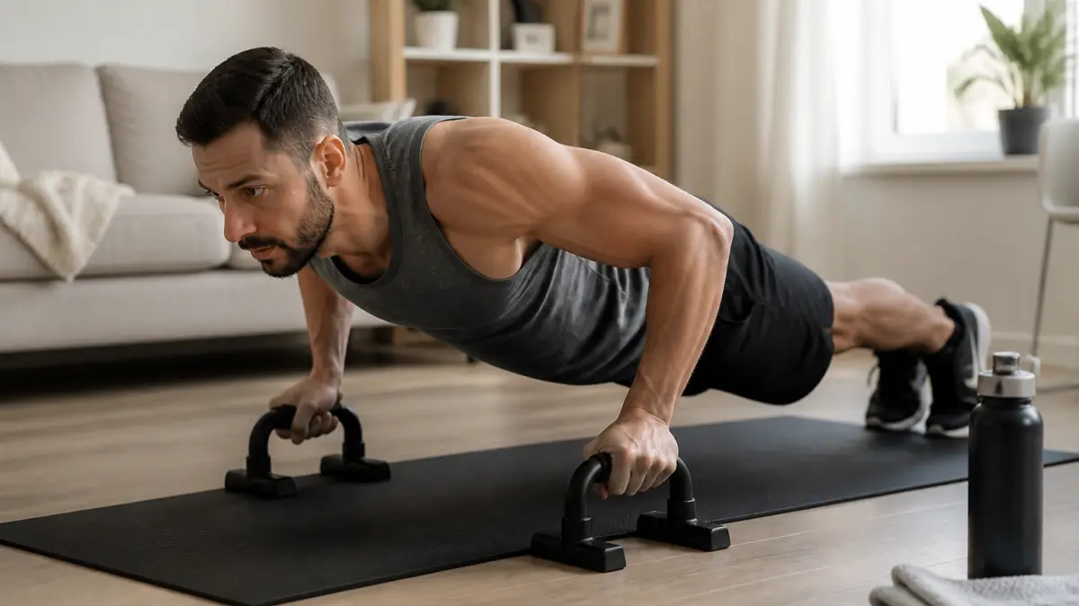 Poignées de pompes : 7 exercices efficaces pour sculpter un physique athlétique