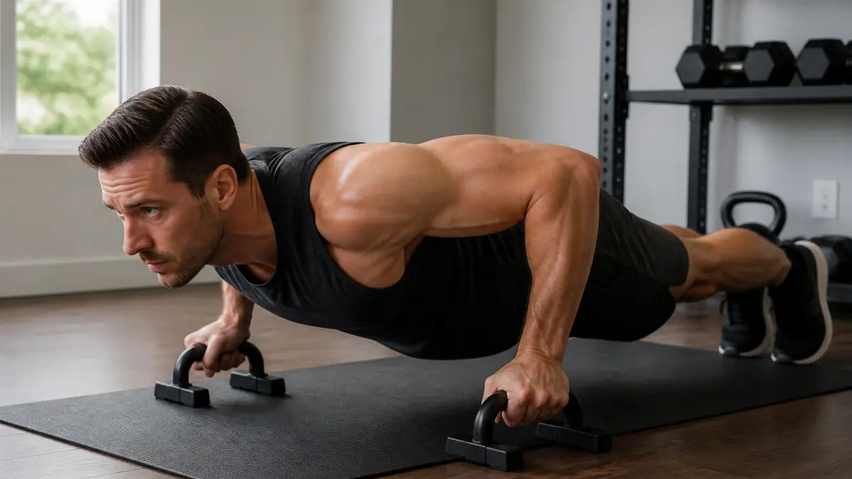 Poignées de pompes : 7 exercices efficaces pour sculpter un physique athlétique