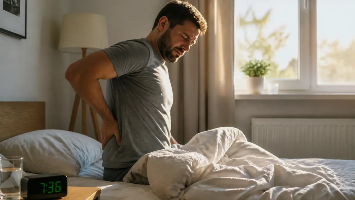 Douleurs au dos le matin : votre matelas pourrait-il être responsable ?