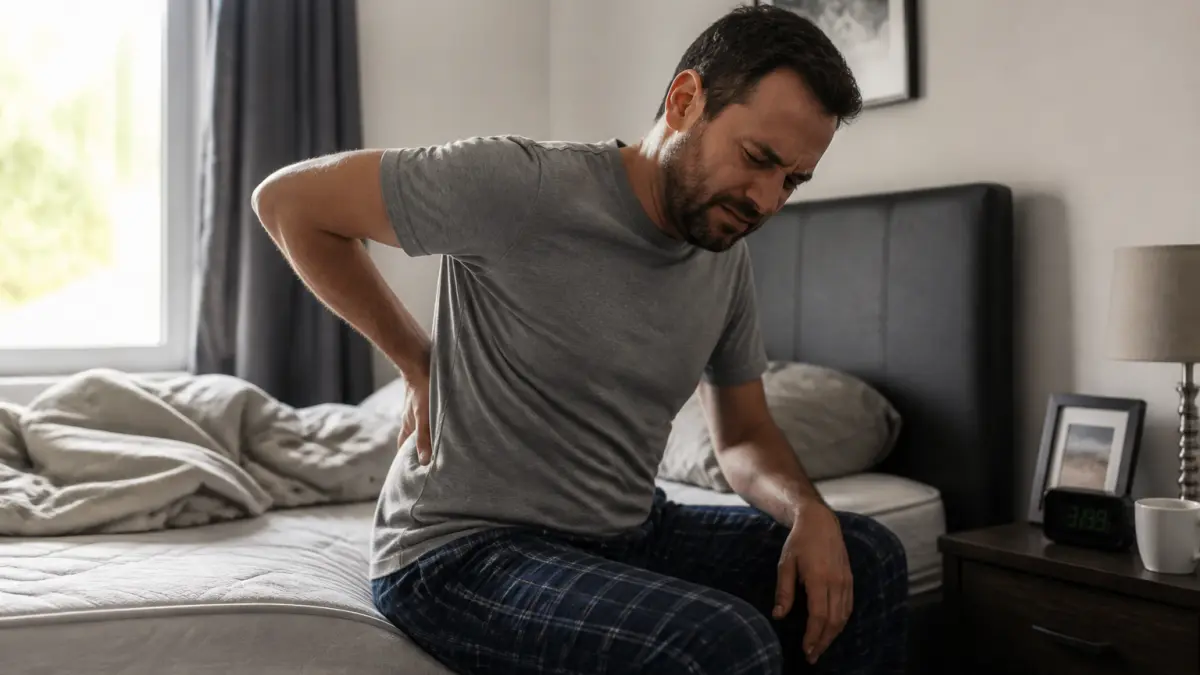 Douleurs au dos le matin : votre matelas pourrait-il être responsable ?