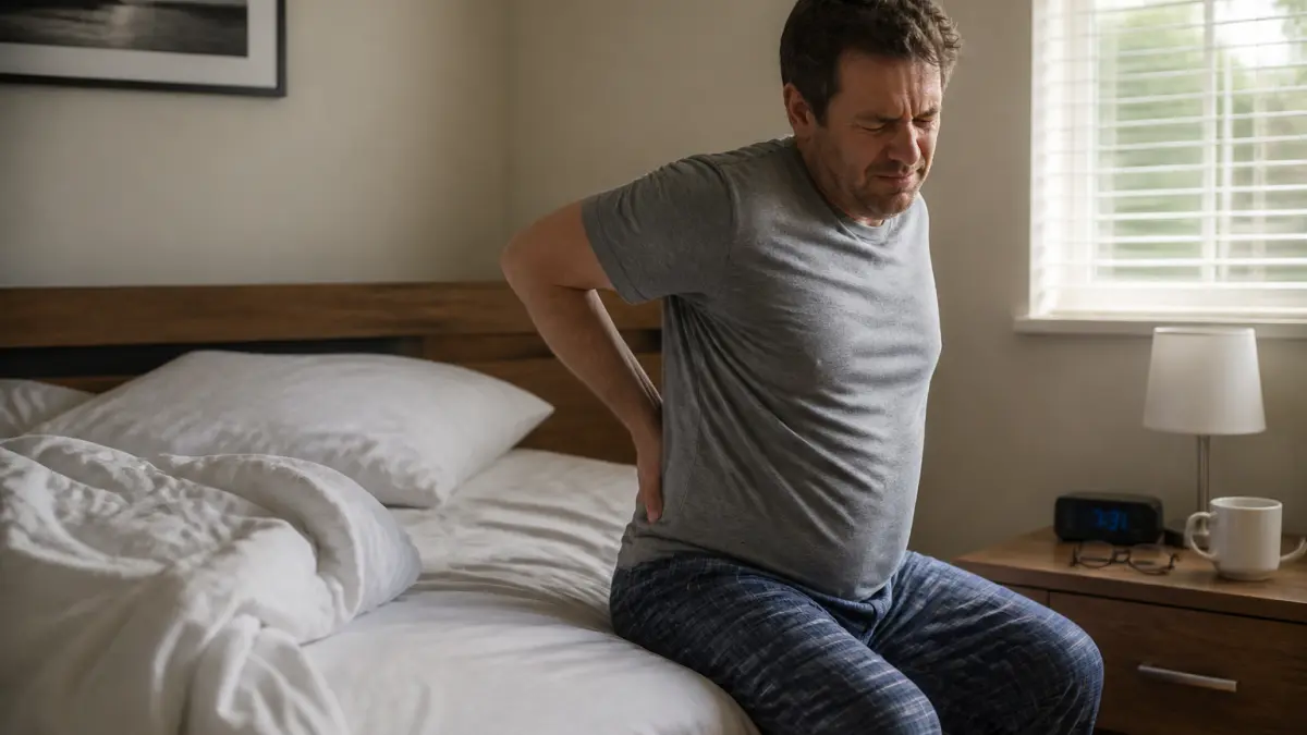 Douleurs au dos le matin : votre matelas pourrait-il être responsable ?
