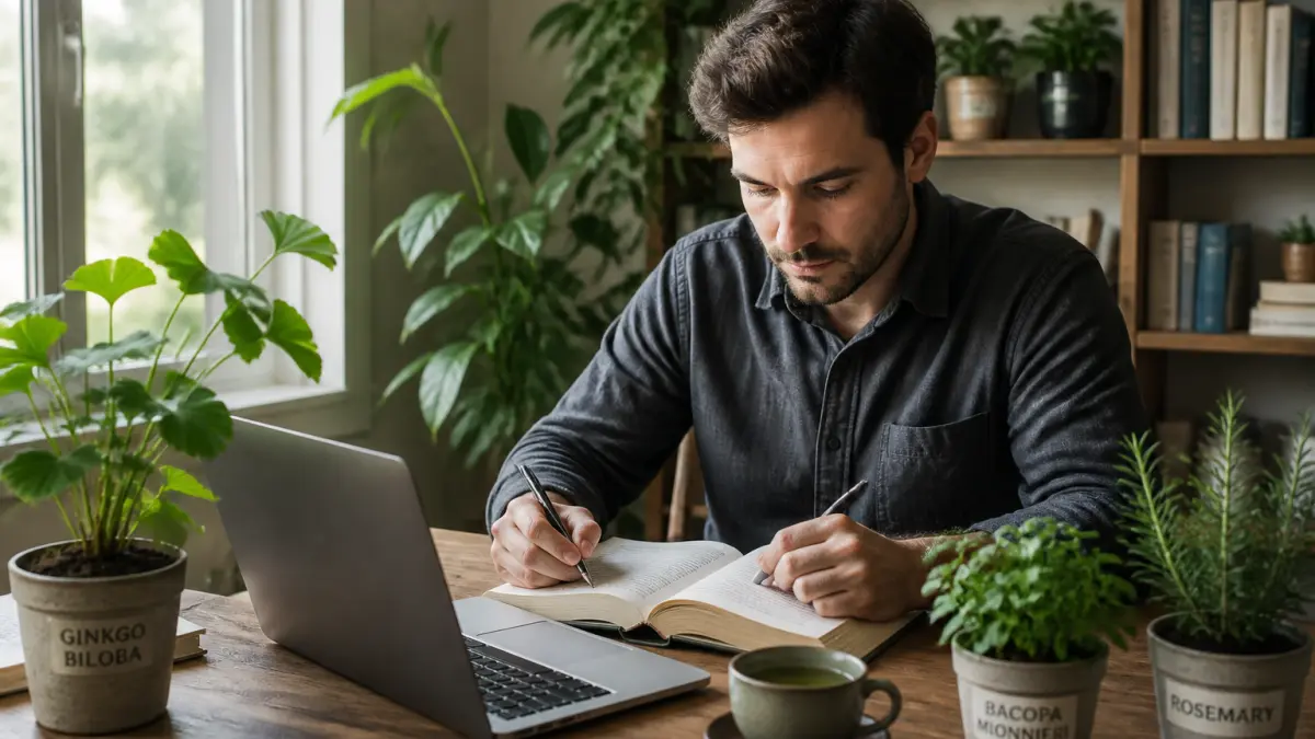 Favoriser la concentration grâce aux plantes naturelles