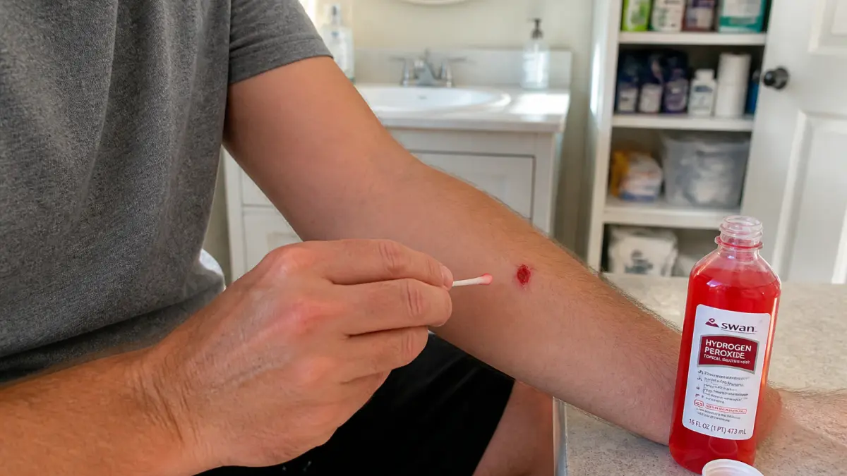 Pourquoi le médicament rouge est-il employé pour traiter les plaies
