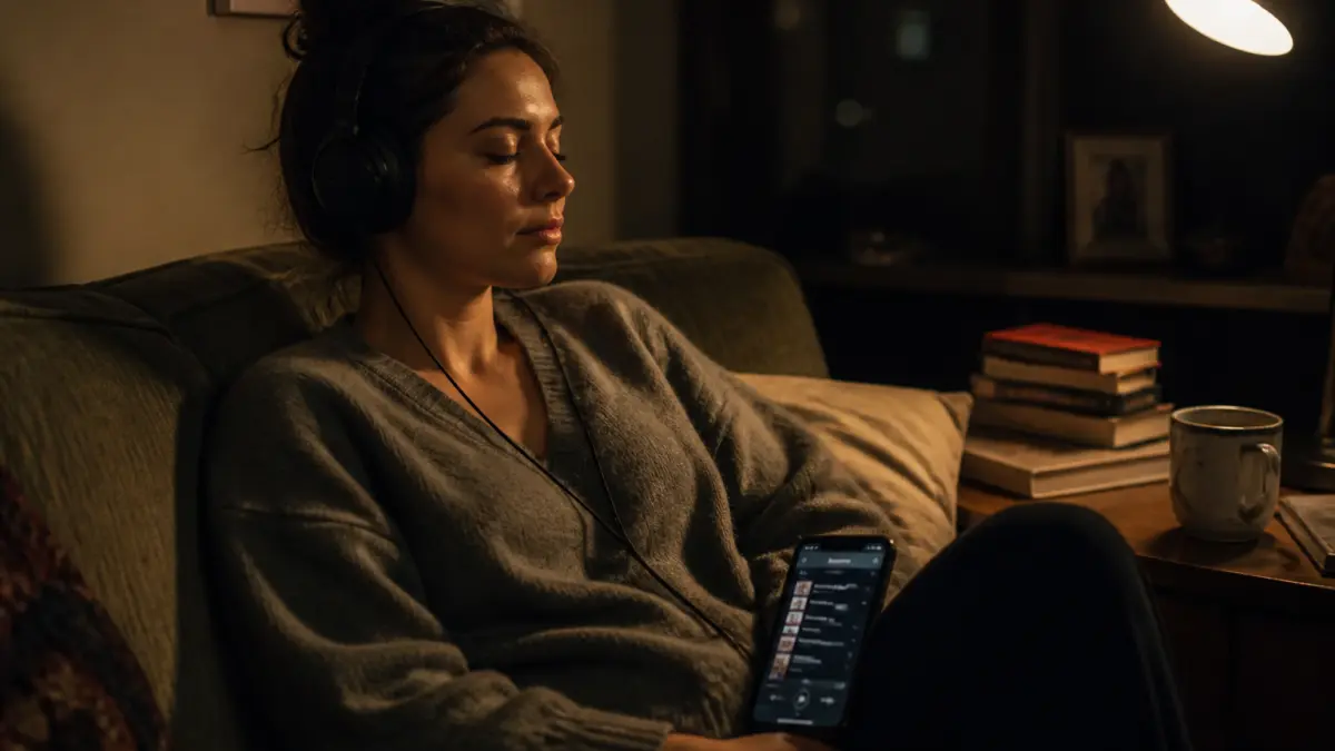 Les psychologues alertent : écouter en boucle la même musique pourrait révéler un besoin émotionnel profond