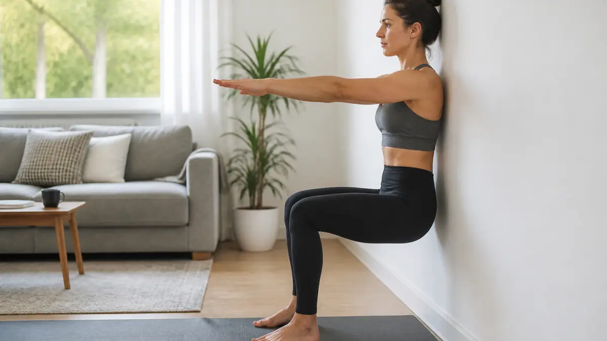 Renforcez votre silhouette avec le Pilates contre le mur : cinq exercices efficaces à réaliser à la maison