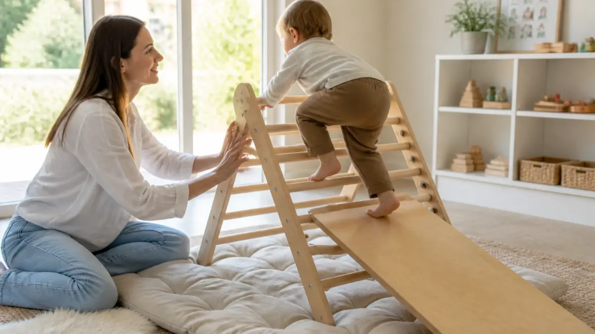 Adapter l’escalade à la pédagogie Montessori pour encourager la grimpe chez les enfants